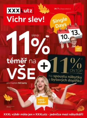 akční leták XXXLutz 6.11.2023-19.11.2023