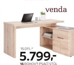 ROHOVÝ PSACÍ STŮL