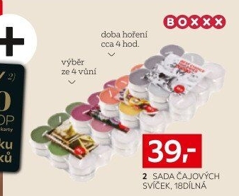 SADA ČAJOVÝCH SVÍČEK