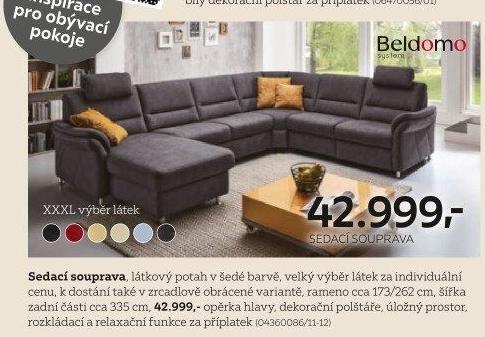 SEDACÍ SOUPRAVA