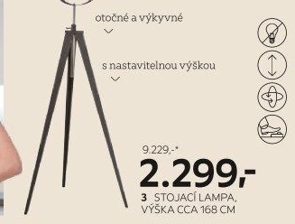 STOJACÍ SVÍTIDLO