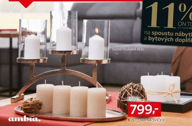 STOJAN NA SVÍČKY