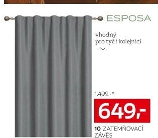 ZATEMŇOVACÍ ZÁVĚS