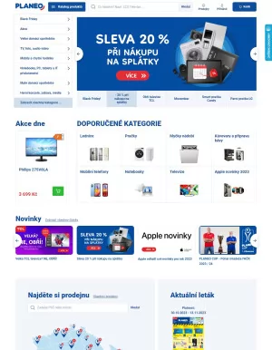 akční leták Planeo Elektro 8.11.2023-14.11.2023