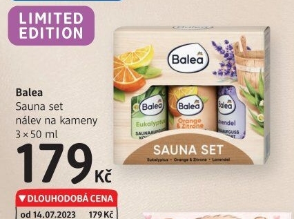 Nálev na kameny Sauna set Balea