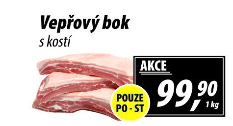 Vepřový bok s kostí