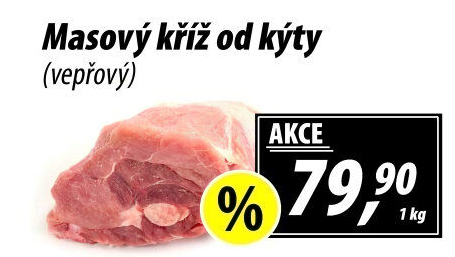 Vepřový kříž od kýty