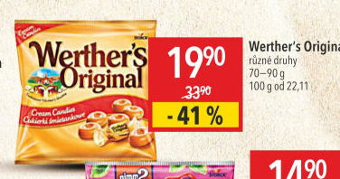 Bonbony Werther'