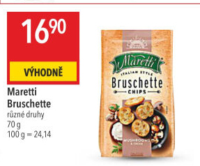 Krekry Maretti Bruschette