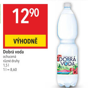 Ochucená voda Dobrá voda
