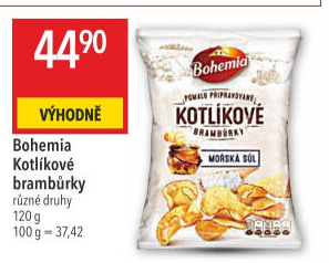 Brambůrky kotlíkové Bohemia Chips