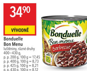 Fazole Bon Menu Bonduelle