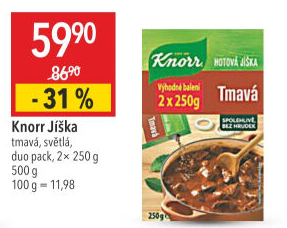 Jíška hotová Knorr