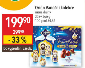 Kolekce vánoční figurková Orion