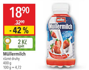 Nápoj mléčný Müllermilch Müller