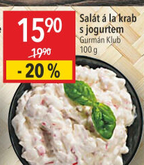 Salát a la krab s jogurtem