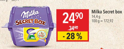 Secret box Milka