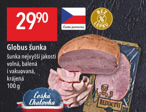 Šunka nejvyšší jakosti Globus