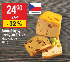 Sýr uzený Farmářský Moravia