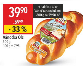 Vánočka Ölz