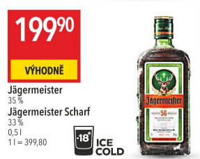 Bylinný likér Jägermeister