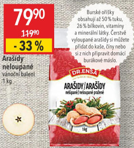 Neloupané arašídy Dr. Ensa