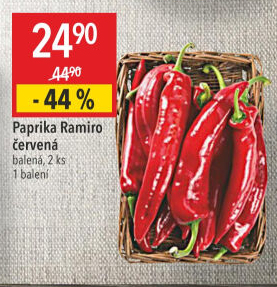 Paprika červená Ramiro