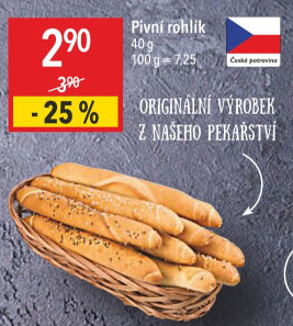 Pivní rohlík