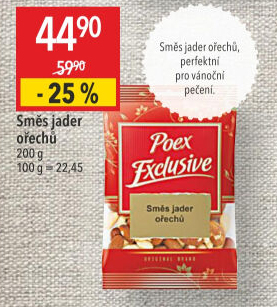 Směs ořechů Exclusive Poex