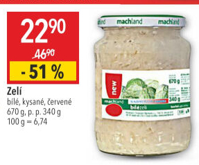 Zelí bílé kysané Machland