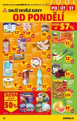 akční leták Penny Market 16.11.2023-22.11.2023