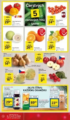 akční leták Tesco 15.11.2023-21.11.2023