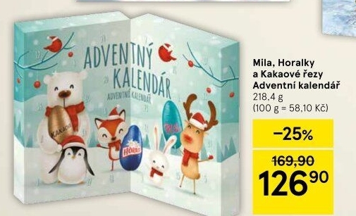 Adventní kalendář Sedita
