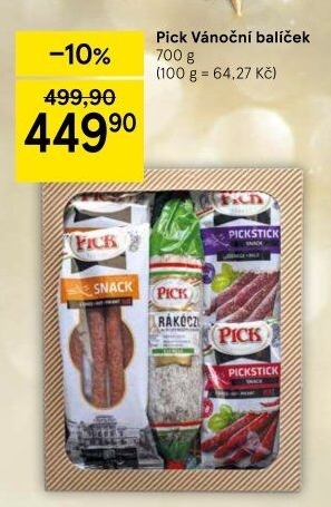 Balíček vánoční Pick