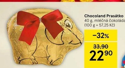 Čokoládové prasátko Chocoland