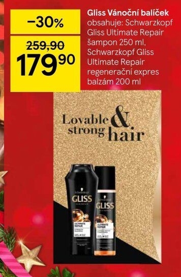 Dárková kazeta Ultimate Repair Gliss Schwarzkopf