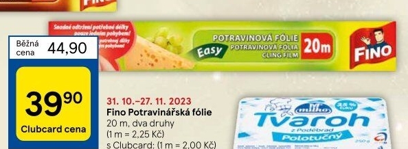 Fólie potravinová Fino