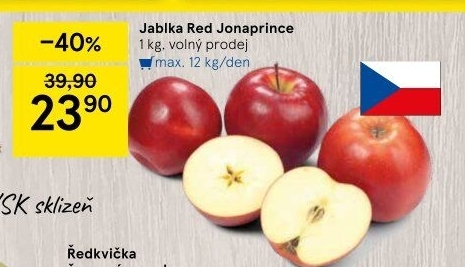 Jablka Red Jonaprince