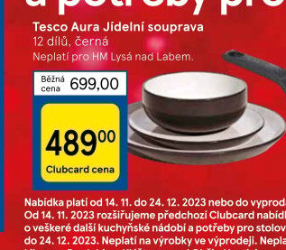 Jídelní souprava Tesco