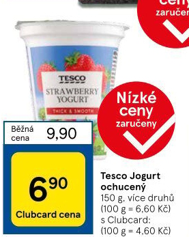 Jogurt ochucený Tesco