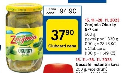Okurky Znojmia