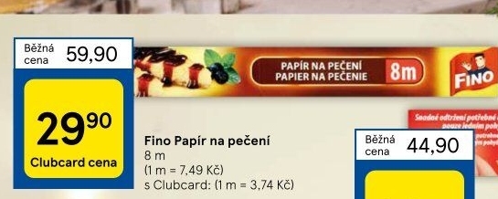 Papír na pečení Fino