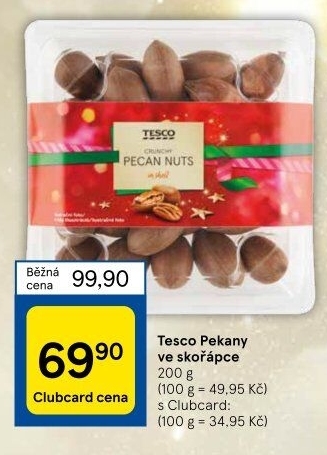 Pekanové ořechy Tesco