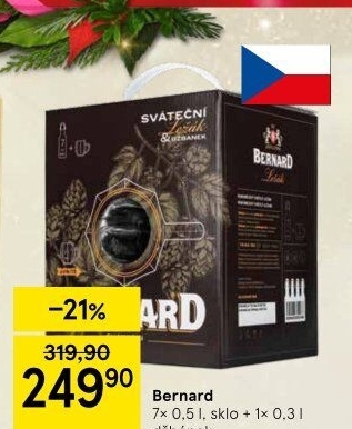 Pivo Bernard - dárkové balení
