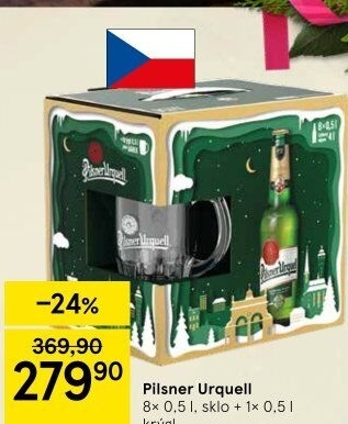 Pivo Pilsner Urquell - dárkové balení