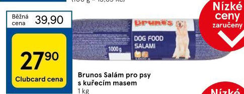 Salám pro psy Brunos