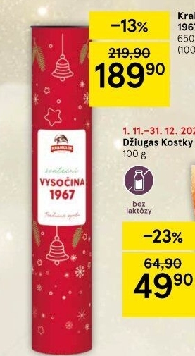 Salám Vysočina 1967 Krahulík