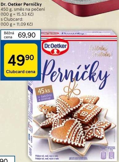 Směs na perníčky Dr. Oetker