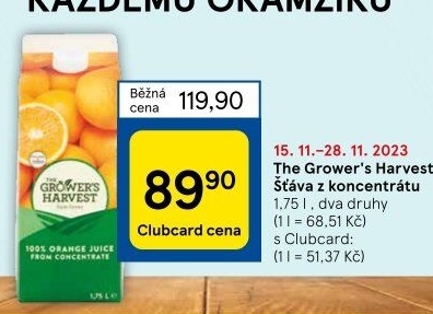 Šťáva The Grower'