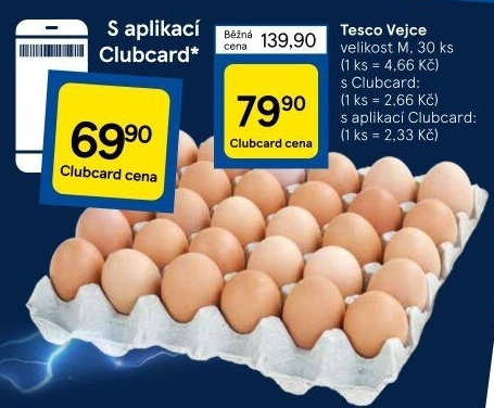Vejce M Tesco